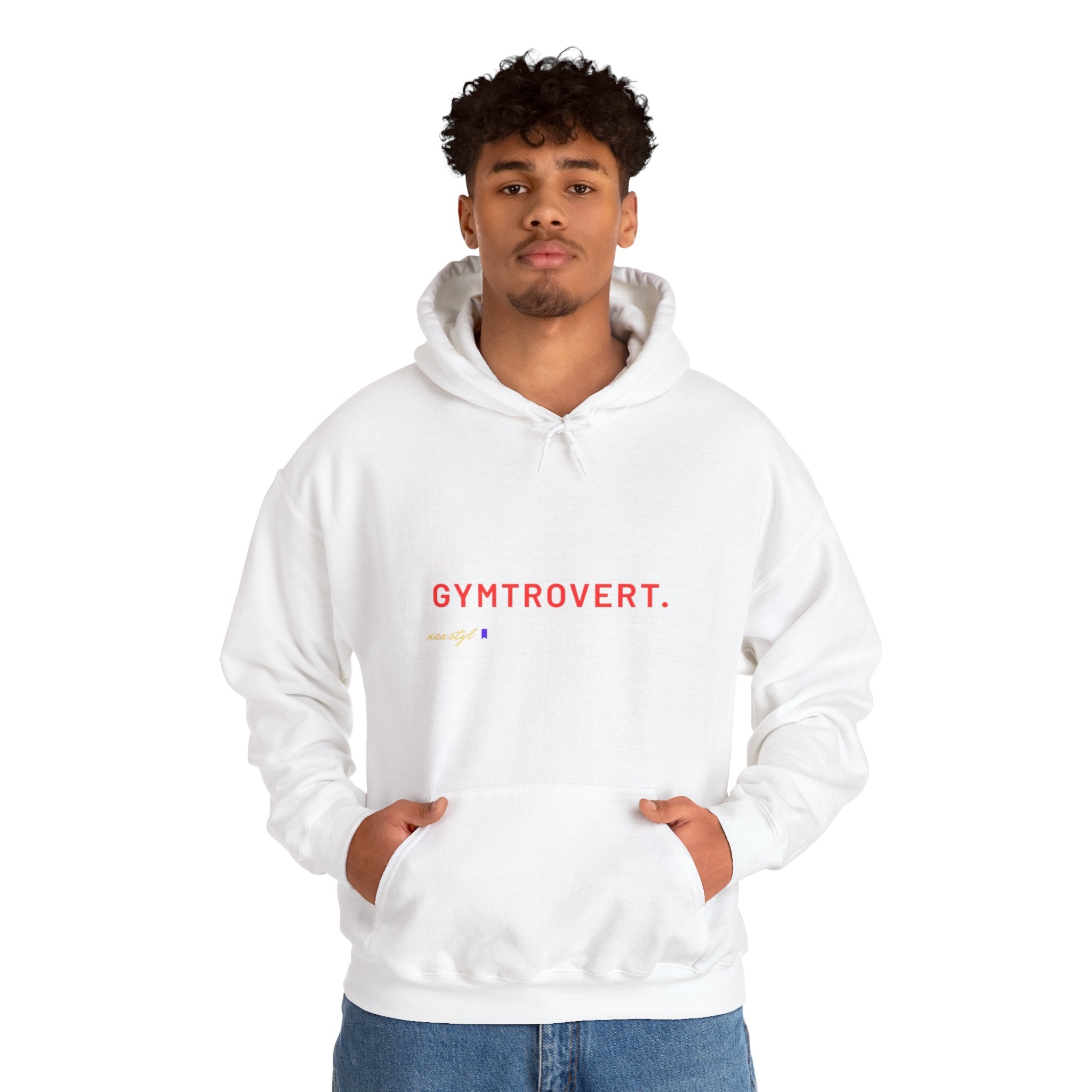 Gymtrovert Hoodie — Funny Gym Introvert Pullover