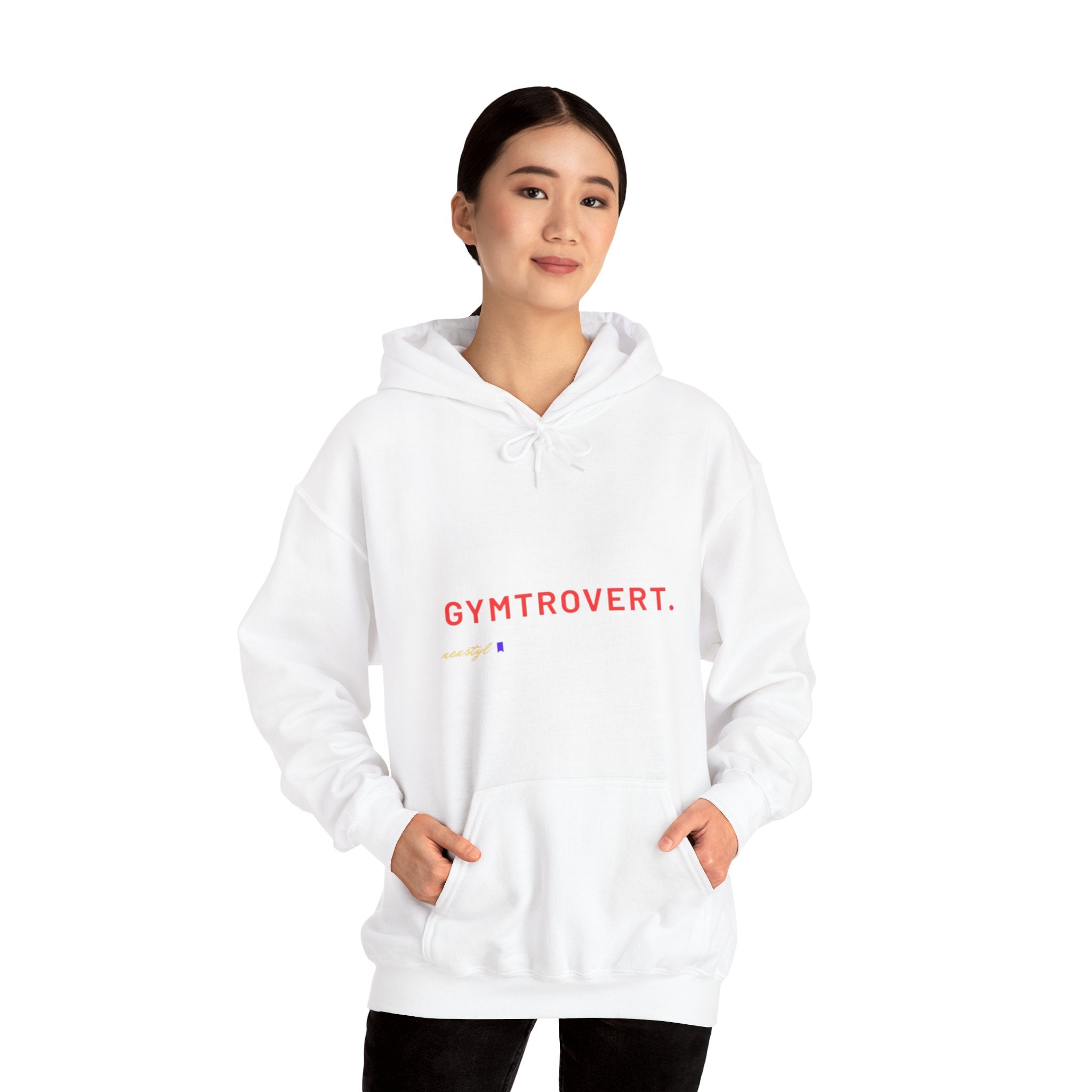 Gymtrovert Hoodie — Funny Gym Introvert Pullover