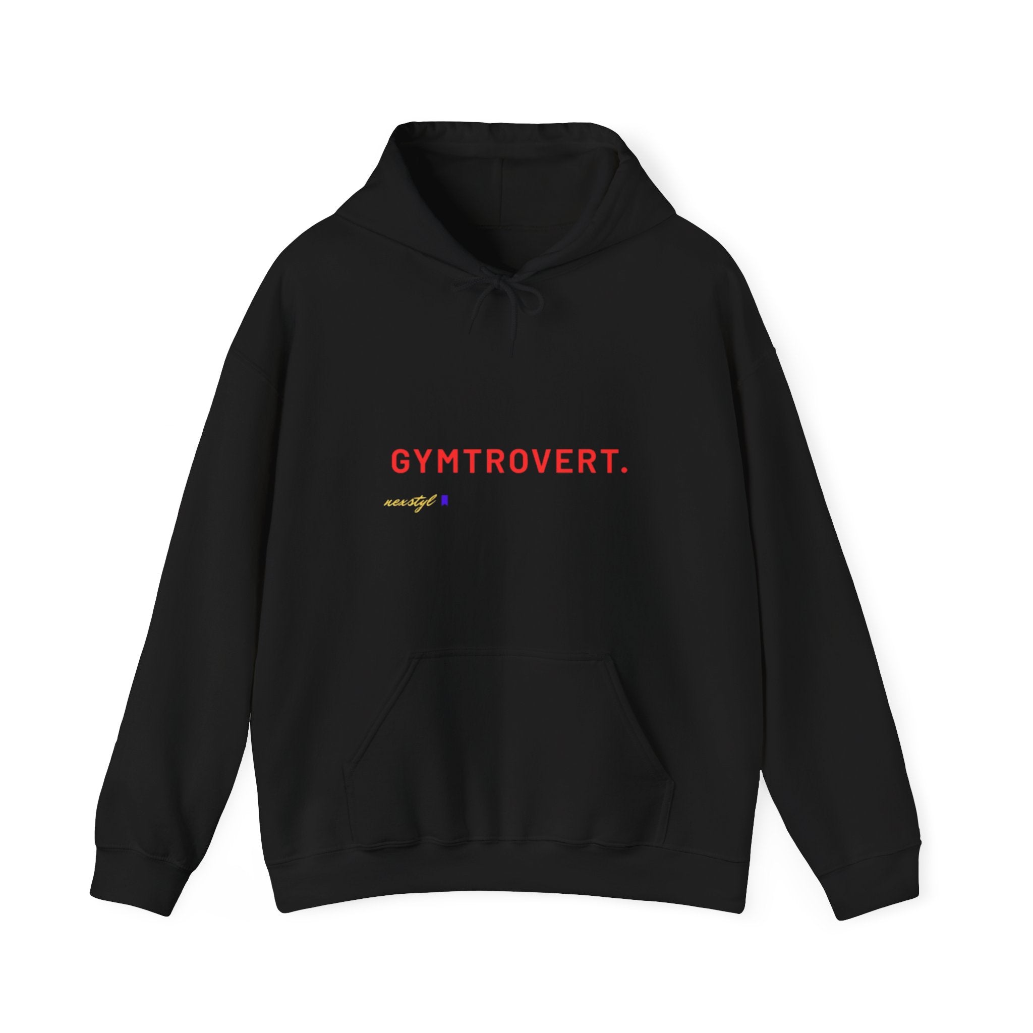 Gymtrovert Hoodie — Funny Gym Introvert Pullover